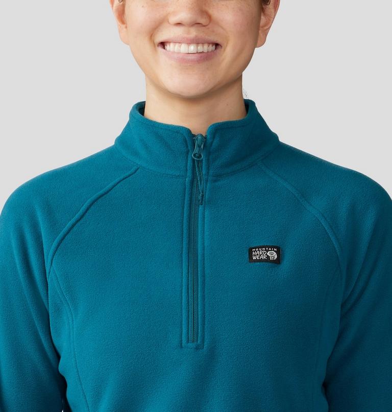 Women's Microchill 1/4 Zip Pullover, Color: Jack Pine, image 4