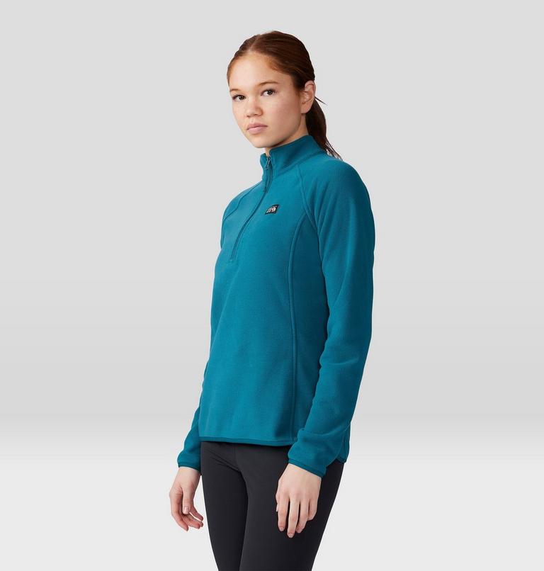 Women's Microchill 1/4 Zip Pullover, Color: Jack Pine, image 5