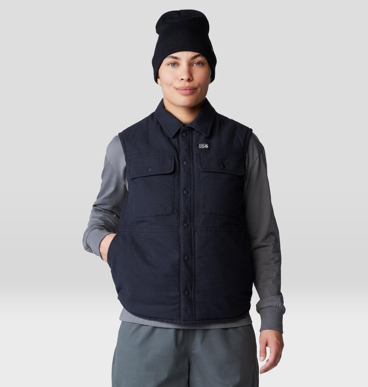 Women's Dolores™ Insulated Flannel Vest | Mountain Hardwear