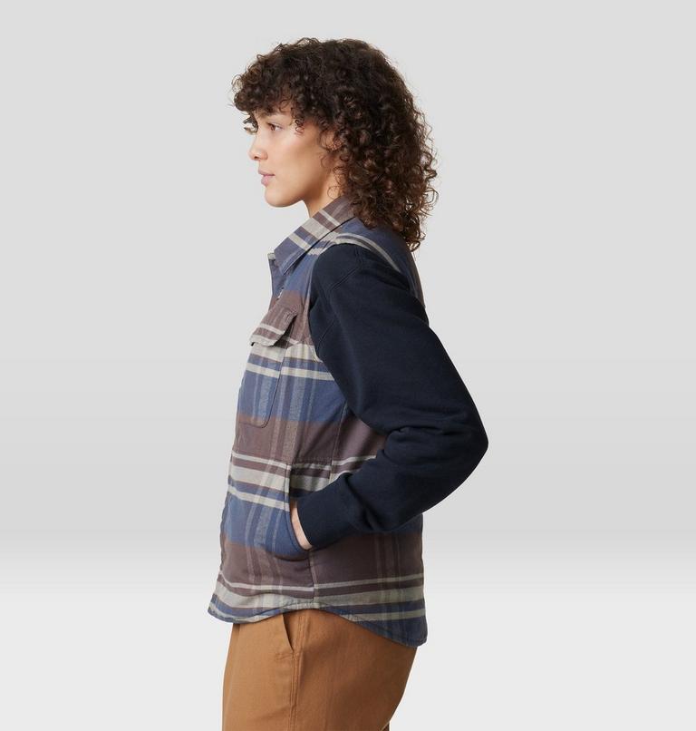 Women's Dolores Insulated Flannel Vest, Color: Choss, image 3