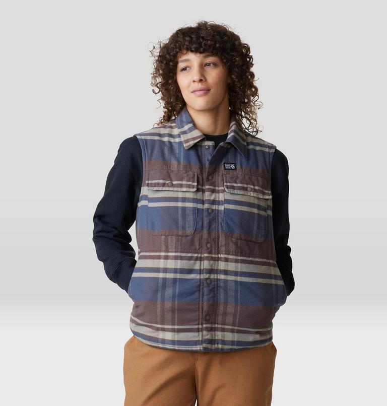 Women's Dolores Insulated Flannel Vest, Color: Choss, image 8