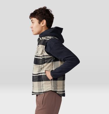 Women's Dolores Insulated Flannel Vest, Color: Oyster Shell, image 15