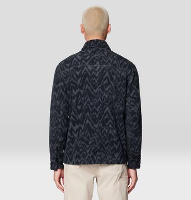 Men's HiCamp Shacket, Color: Volcanic Peaks XL Print, image 2