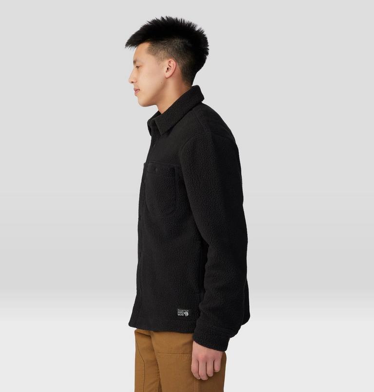 Men's HiCamp Shacket, Color: Black, image 3