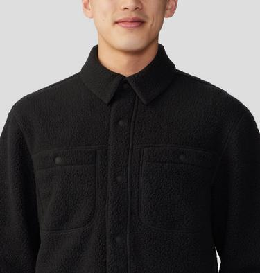 Men's HiCamp Shacket, Color: Black, image 8