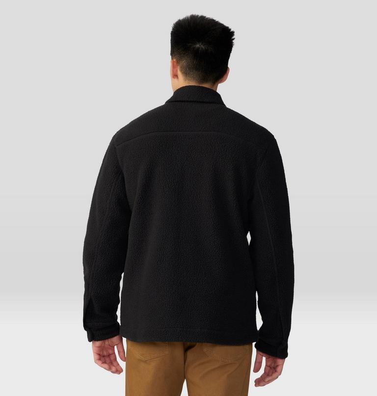 Men's HiCamp Shacket, Color: Black, image 2