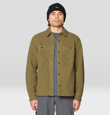 Men's HiCamp Shacket, Color: Combat Green, image 12