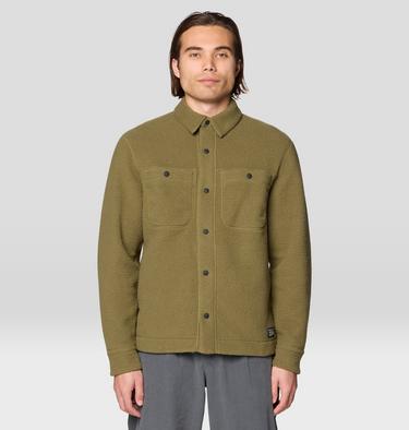 Men's HiCamp Shacket, Color: Combat Green, image 9