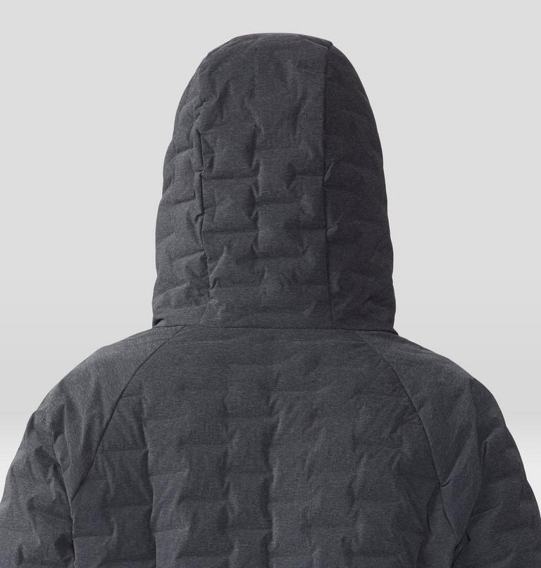 Hoodie Stretchdown Light, Color: Dark Storm Heather, image 6