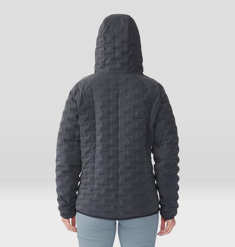 Hoodie Stretchdown Light, Color: Dark Storm Heather, image 2