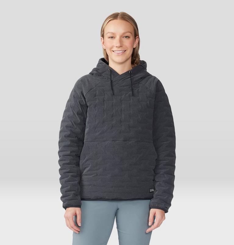Hoodie Stretchdown Light, Color: Dark Storm Heather, image 1