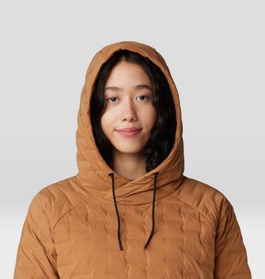 Women's Stretchdown Light Pullover Hoody, Color: Copper Clay, image 8
