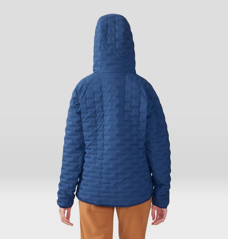 Women's Stretchdown Light Pullover Hoody, Color: Outer Dark, image 2