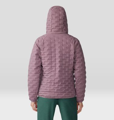 Women's Stretchdown Light Pullover Hoody, Color: Dark Daze, image 2