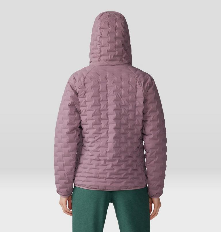 Women's Stretchdown Light Pullover Hoody, Color: Dark Daze, image 2