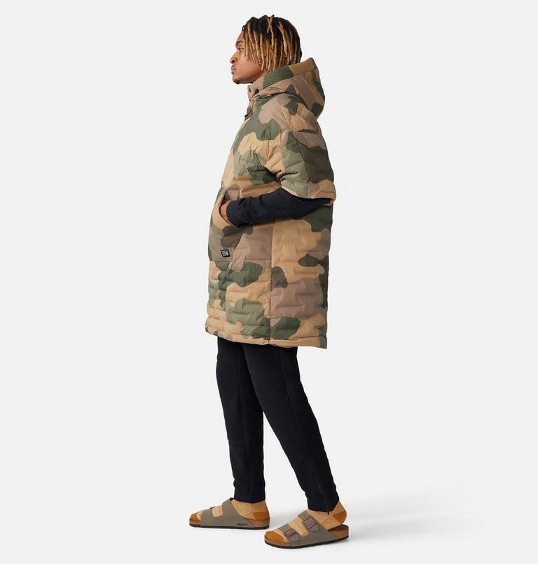 Poncho Stretchdown, Color: Sandstorm Camo Print, image 3