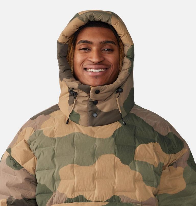 Poncho Stretchdown, Color: Sandstorm Camo Print, image 4