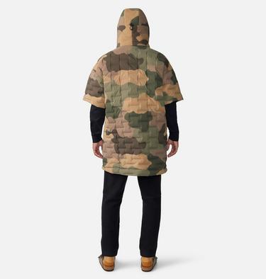 Stretchdown Poncho, Color: Sandstorm Camo Print, image 2