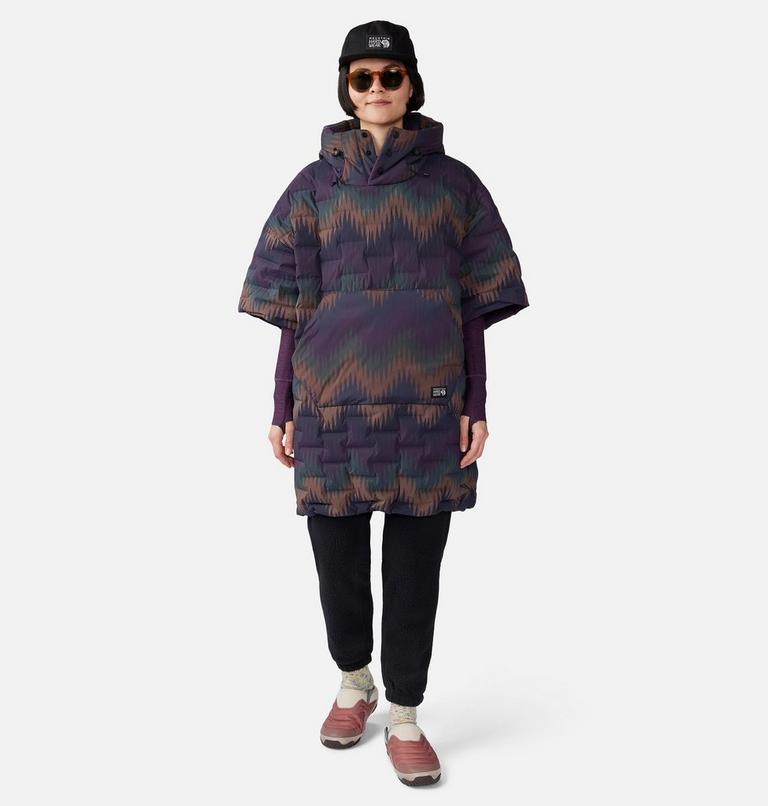 Poncho Stretchdown, Color: Blurple Zig Zag Print, image 8