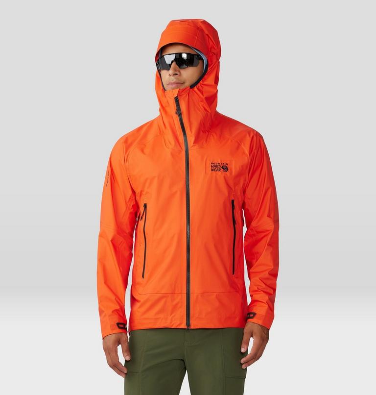 Men's Premonition UL Jacket, Color: State Orange, image 12