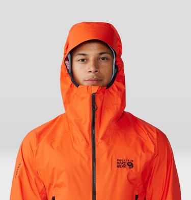 Men's Premonition UL Jacket, Color: State Orange, image 8