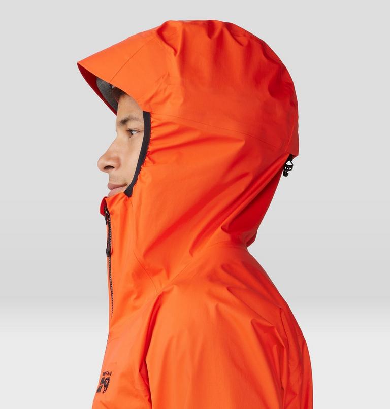Men's Premonition UL Jacket, Color: State Orange, image 5