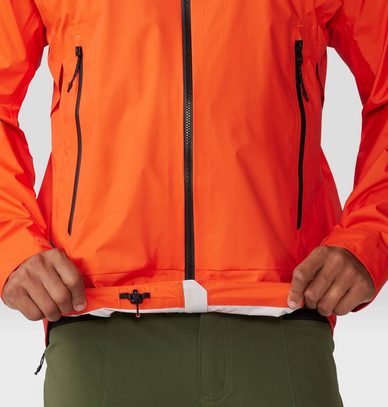 Men's Premonition UL Jacket, Color: State Orange, image 9
