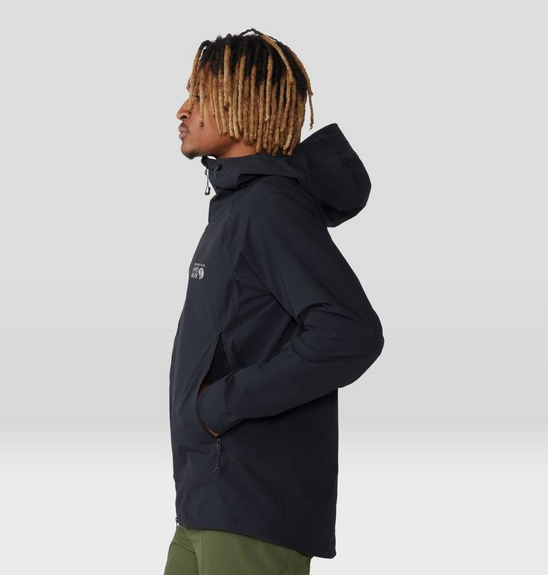 Manteau à capuchon Chockstone Alpine LT | 010 | XXL, Color: Black, image 3