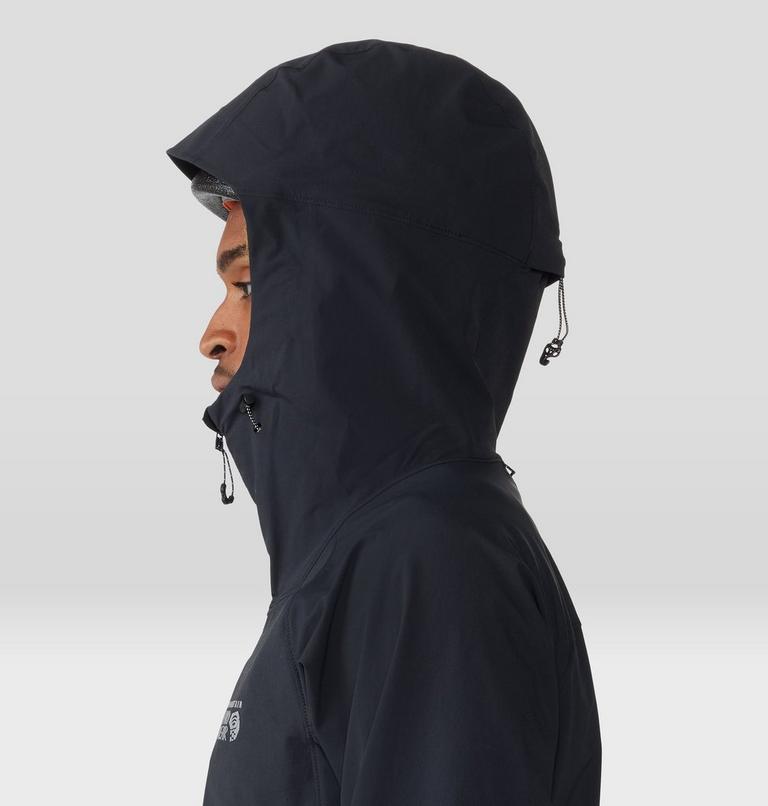 Manteau à capuchon Chockstone Alpine LT | 010 | XXL, Color: Black, image 5
