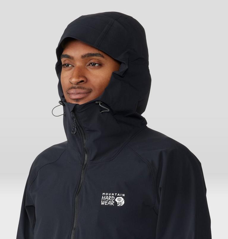 Manteau à capuchon Chockstone Alpine LT | 010 | XXL, Color: Black, image 6