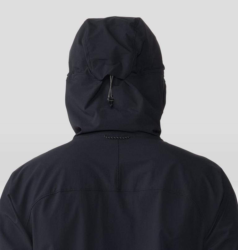 Manteau à capuchon Chockstone Alpine LT | 010 | XXL, Color: Black, image 7