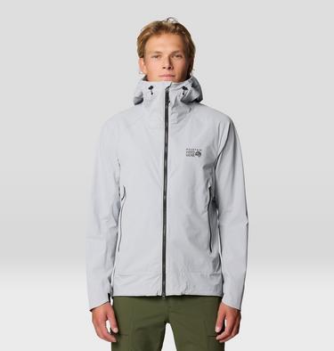 Men's Chockstone Alpine Light Hooded Jacket, Color: Glacial, image 1