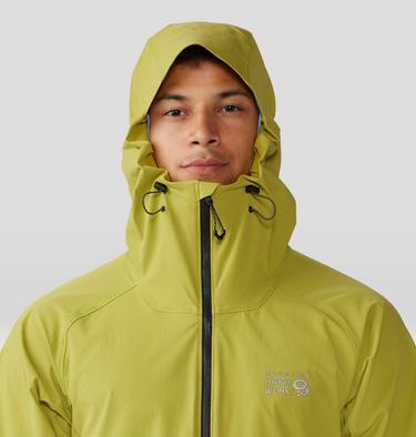 Men's Chockstone Alpine Light Hooded Jacket, Color: Moon Moss, image 8