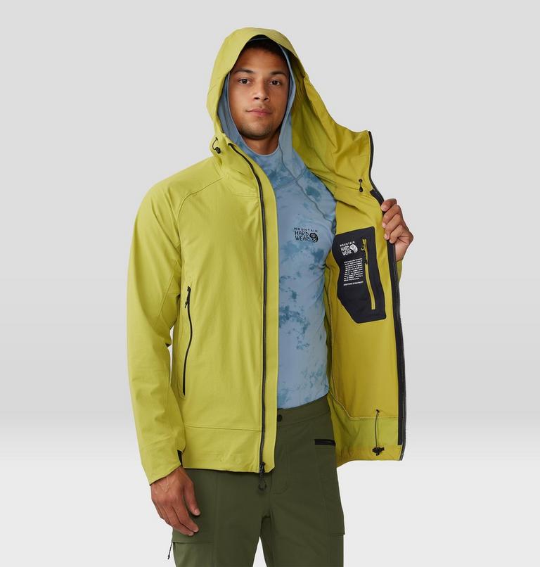 Manteau à capuchon Chockstone Alpine LT | 356 | XL, Color: Moon Moss, image 9