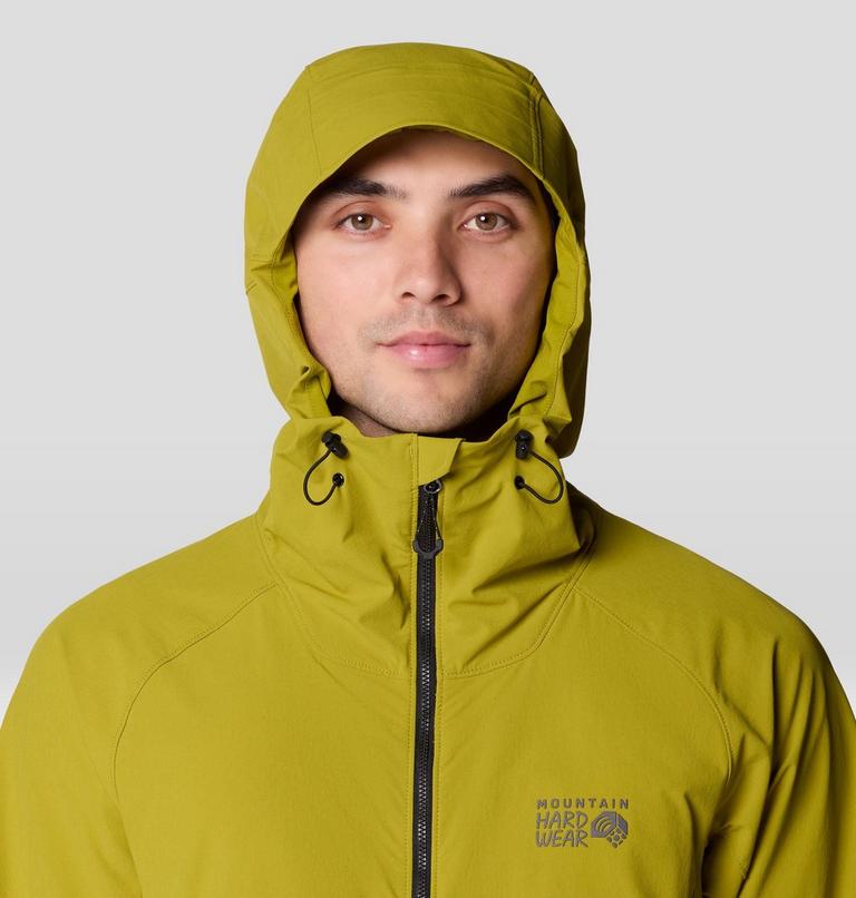 Men's Chockstone Alpine Light Hooded Jacket, Color: Python Green, image 6