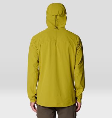 Men's Chockstone Alpine Light Hooded Jacket, Color: Python Green, image 7