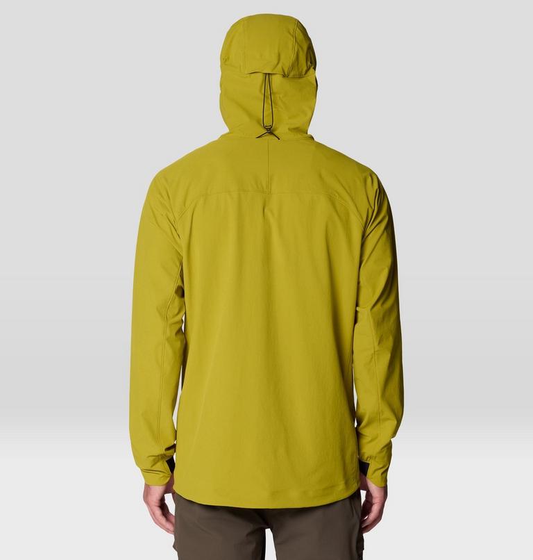 Men's Chockstone Alpine Light Hooded Jacket, Color: Python Green, image 3