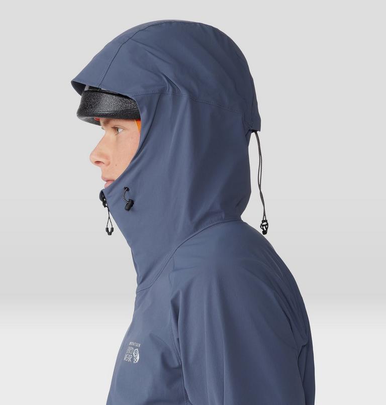 Men's Chockstone Alpine Light Hooded Jacket, Color: Blue Slate, image 5