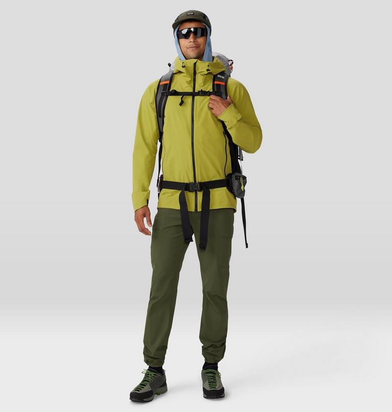 Men's Chockstone Alpine LT Pant, Color: Surplus Green, image 11