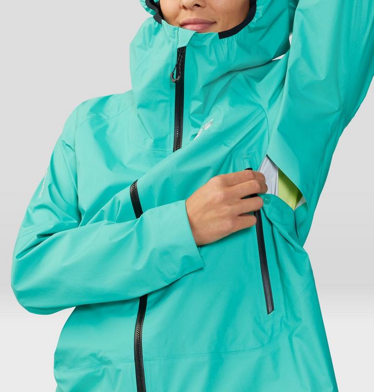 Women's Premonition UL Jacket, Color: Bio Green, image 8