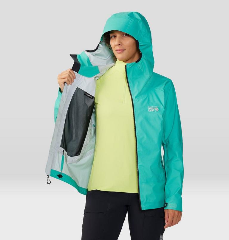 Women's Premonition UL Jacket, Color: Bio Green, image 10