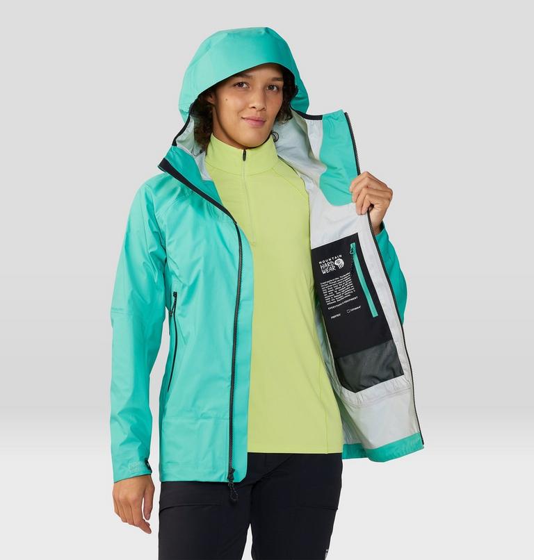 Women's Premonition UL Jacket, Color: Bio Green, image 11