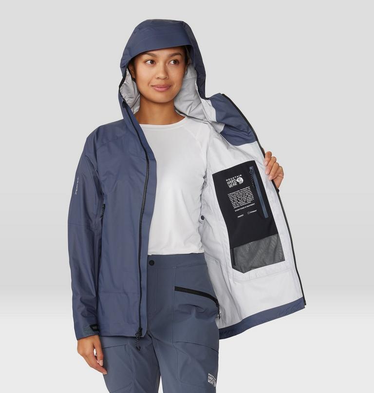 Women's Premonition UL Jacket, Color: Blue Slate, image 12