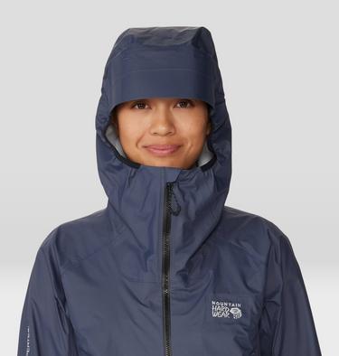 Women's Premonition UL Jacket, Color: Blue Slate, image 4