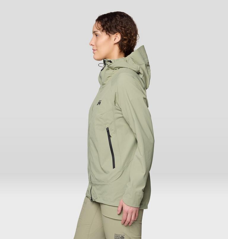 Women's ChockstoneAlpine Light Hooded Jacket, Color: Mantis Green, image 4