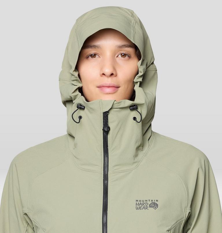 Women's ChockstoneAlpine Light Hooded Jacket, Color: Mantis Green, image 5