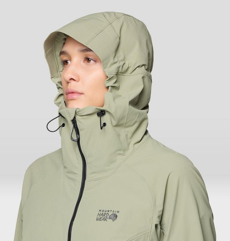 Women's ChockstoneAlpine Light Hooded Jacket, Color: Mantis Green, image 6