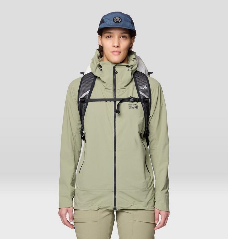 Women's ChockstoneAlpine Light Hooded Jacket, Color: Mantis Green, image 10