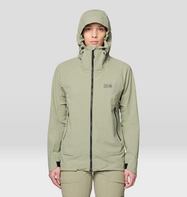 Women's ChockstoneAlpine Light Hooded Jacket, Color: Mantis Green, image 1