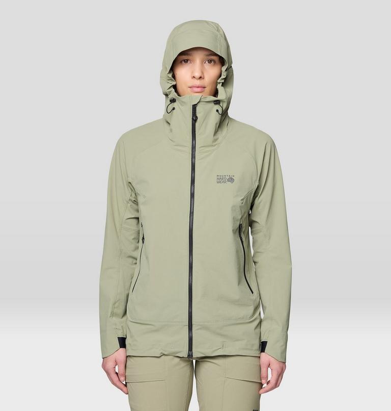 Women's ChockstoneAlpine Light Hooded Jacket, Color: Mantis Green, image 1